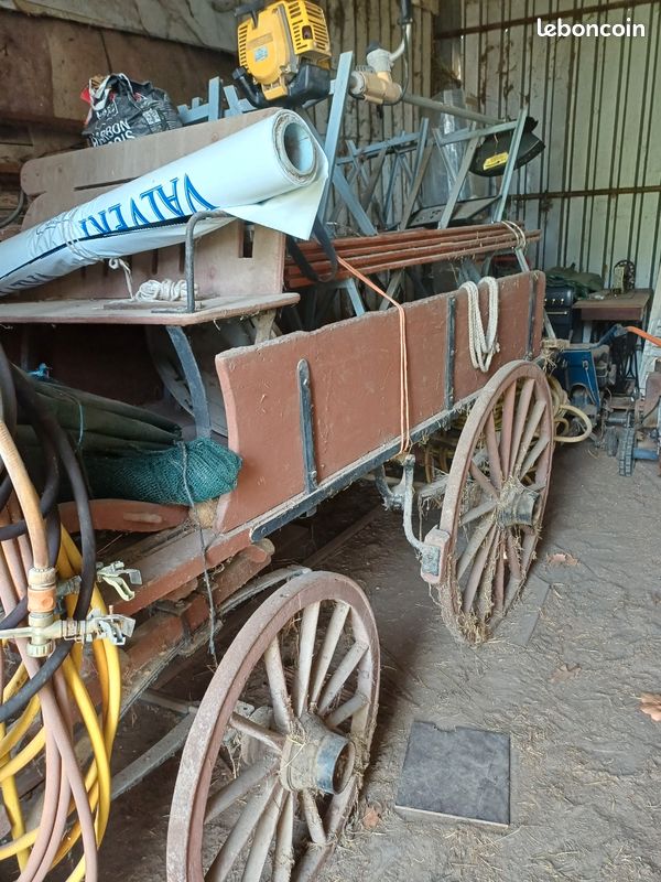Charette en bois (image 2)