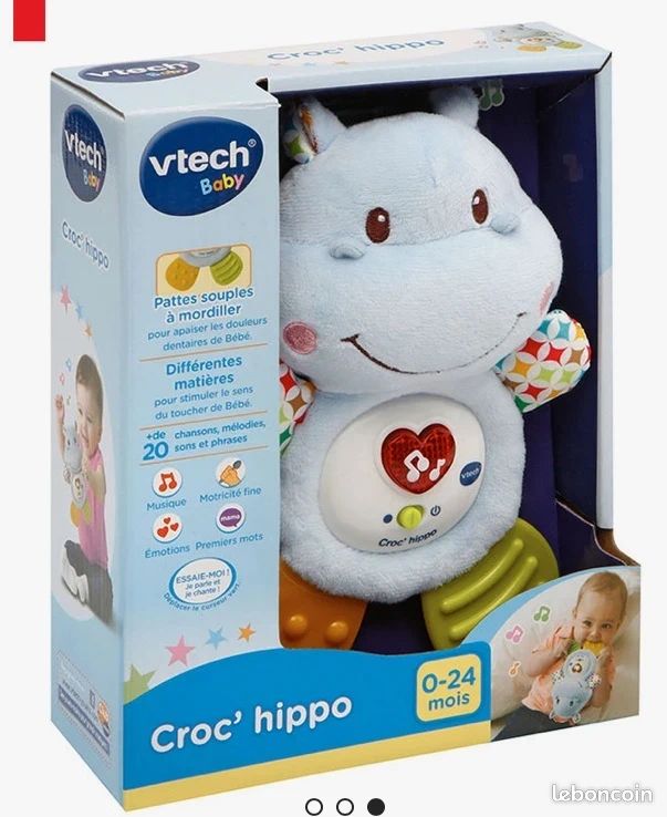 Croc hyppo peluche (image 1)