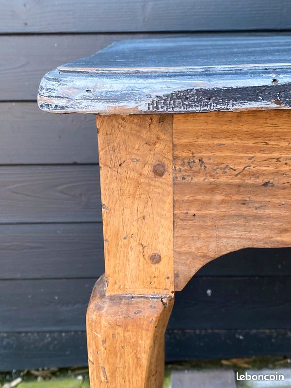 Table bonheur du jour Louis XV patinée (image 5)