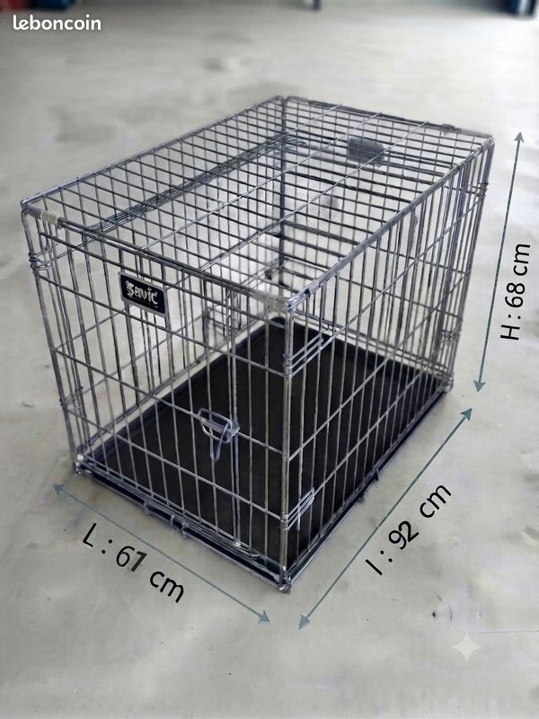 Cage de transport pour chien/chat grand modèle (image 1)