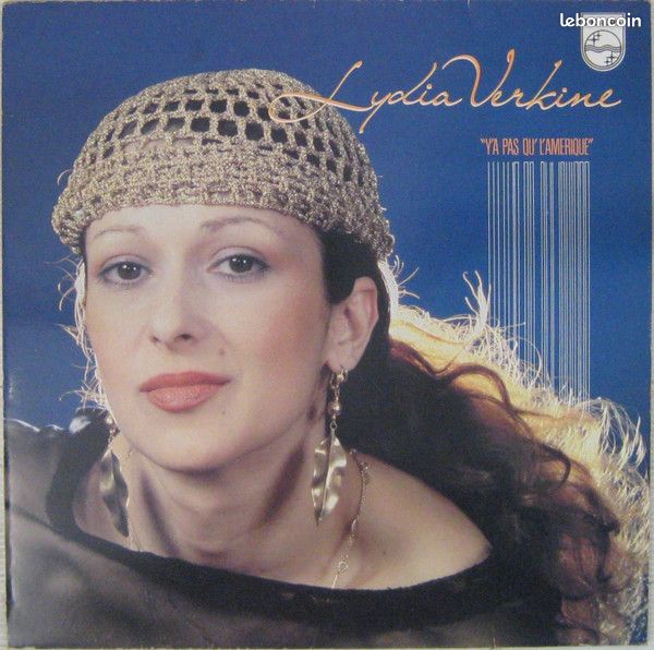 Disque Vinyle 33T LP : Lydia Verkine – Ya Pas Qu' L'Amérique (image 1)