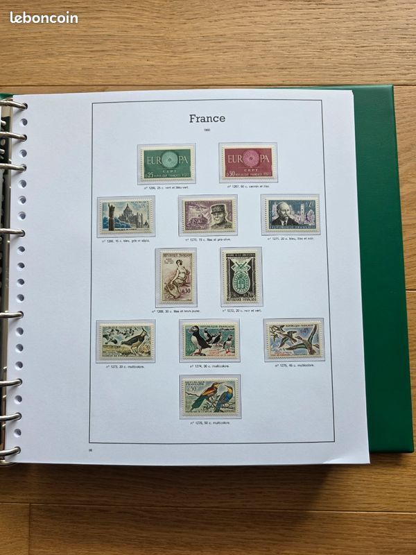 Collection timbres France 1960-1978 COMPLÈTE - 87 pages LUXE - Neufs * sans charnière (image 4)
