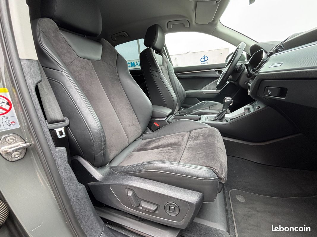 AUDI Q3 Q3 35 TDI 150 ch S tronic 7 Design Luxe OPTIONS/PHARES MATRIX/JANTES SPORT/BANG OLUFSEN/SUIVI COMPLE (image 16)