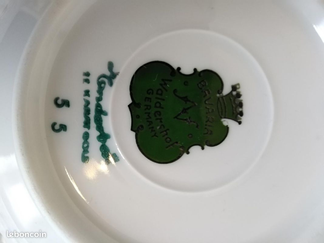 Service à dessert porcelaine allemande (image 3)