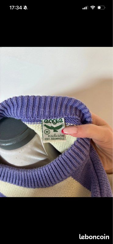 American eagle Sweat à Capuche Classic 1572 Hi Low Violet