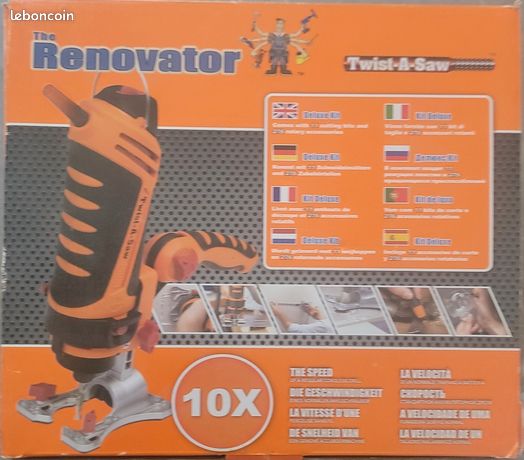 The Renovator - Appareil Multi-usage Bricolage Twist A Saw - Neuf Sous Blister