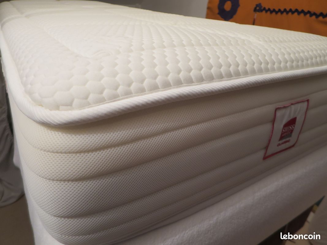 2 matelas Swiss Confort 80x200 état neuf (image 1)