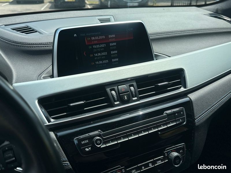Bmw x2 sdrive 18d m sport s8 150 ch camera siege elec cond mem hayon sieges c (image 16)