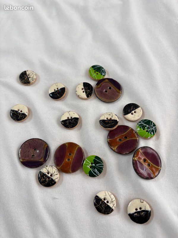 Boutons bois et coci (image 1)