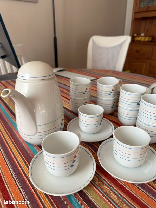 Service Café en Porcelaine (image 1)
