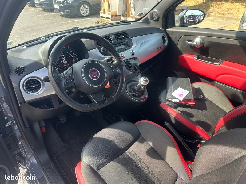 Fiat 500 1.2i 69ch finition Sport phase 2 (image 5)