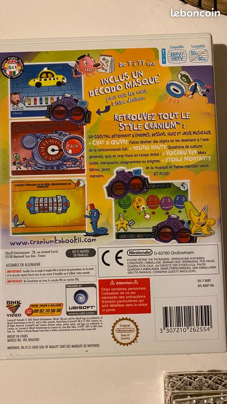 Jeu WII KABOOKII (image 2)