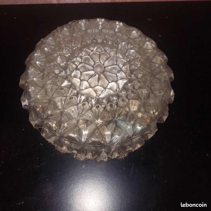 Plafonnier en verre 1 (image 1)