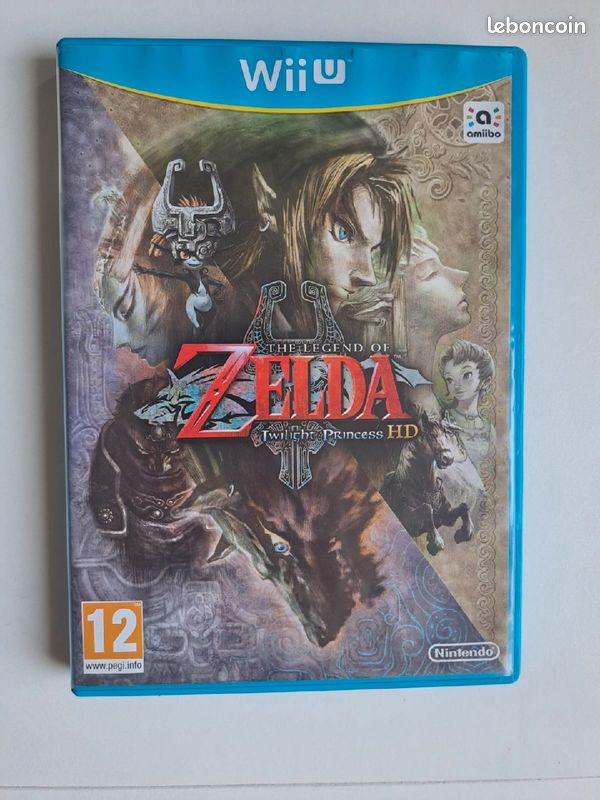 Zelda Twilight Princess Wii U HD version française (image 1)