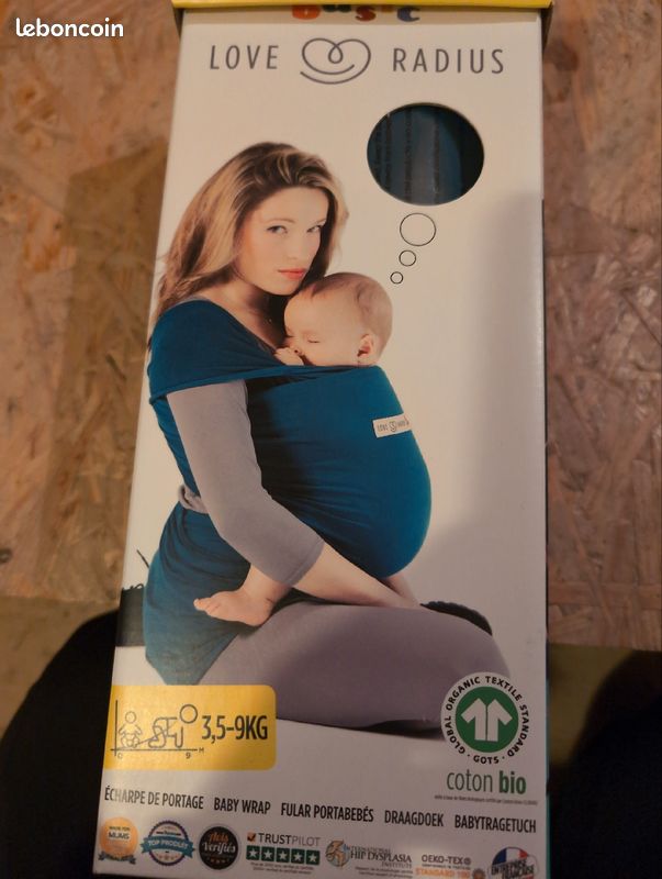 Écharpe de portage love radius Équipement bébé