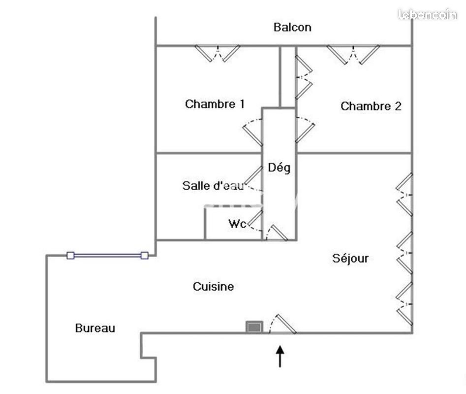 Appartement 3 pièces 80 m² · à Aix-en-Provence · 80 m² · 260 000 €