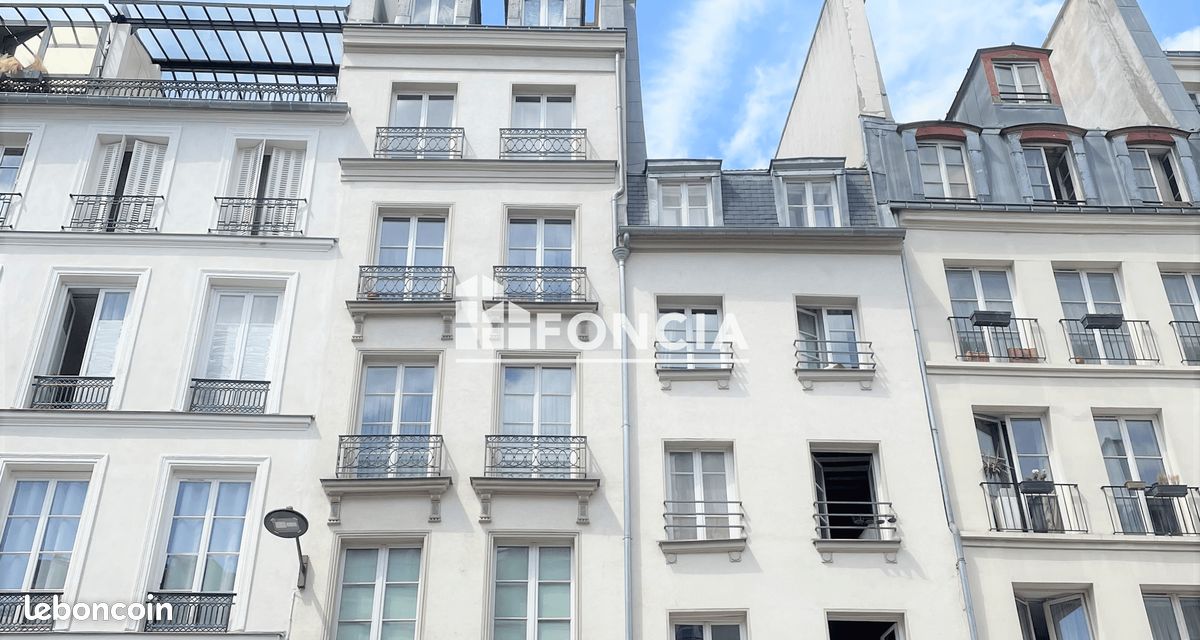 Paris iii – reaumur-sebastopol / rue saint martin – appartement traversant et lumineux avec belle hauteur sous plafond 3m (image 11)