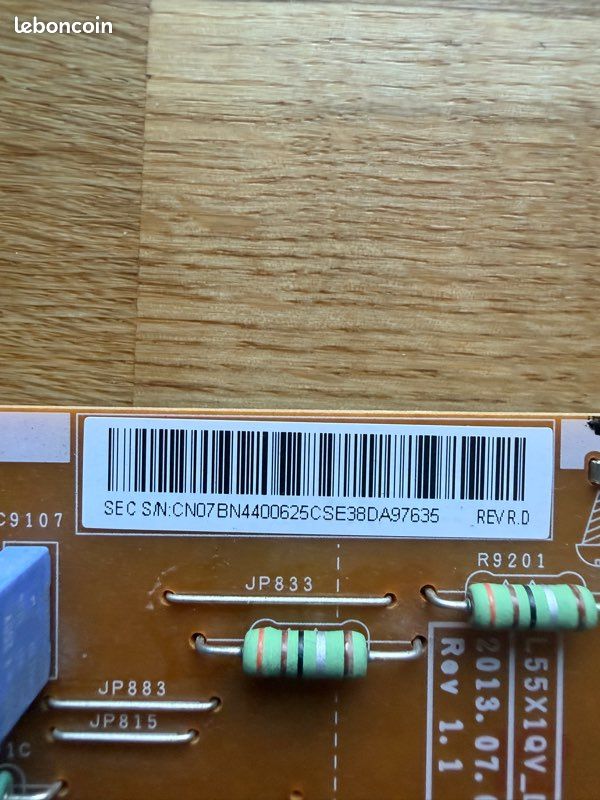 Tv Samsung smart tv UE55F6510 pièces carte tuner (image 5)