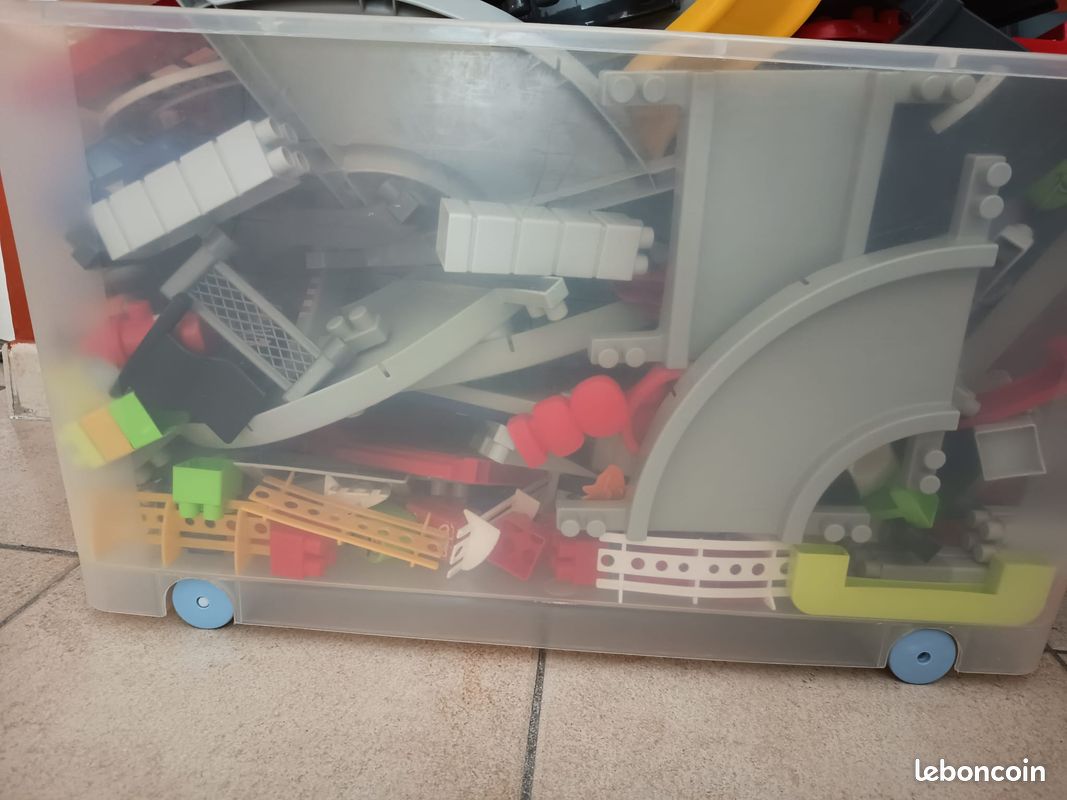 Lot jouets Ecoiffier Abrick – playsets complet (police, pompiers, garage, circuit, centre commercial) (image 3)