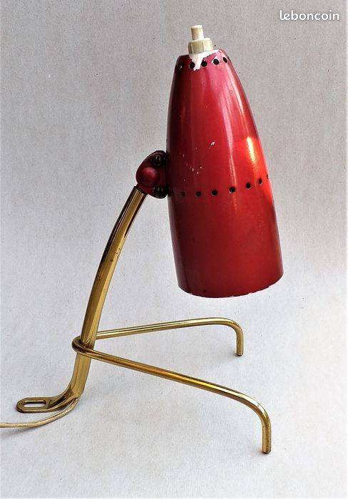 Lampe de Table Vintage • Applique • Cocotte • Rupert Nikoll • 1950 (image 8)