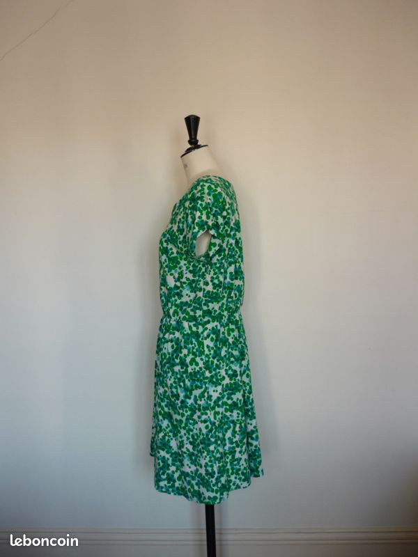 GAP - Robe verte 38, TBE (image 6)
