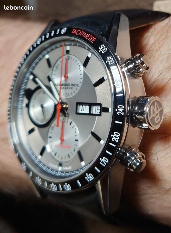Montre Automatique Homme RAYMOND WEIL Maestro Ref. 2838 - Occasion - Mouvement Suisse Étanche