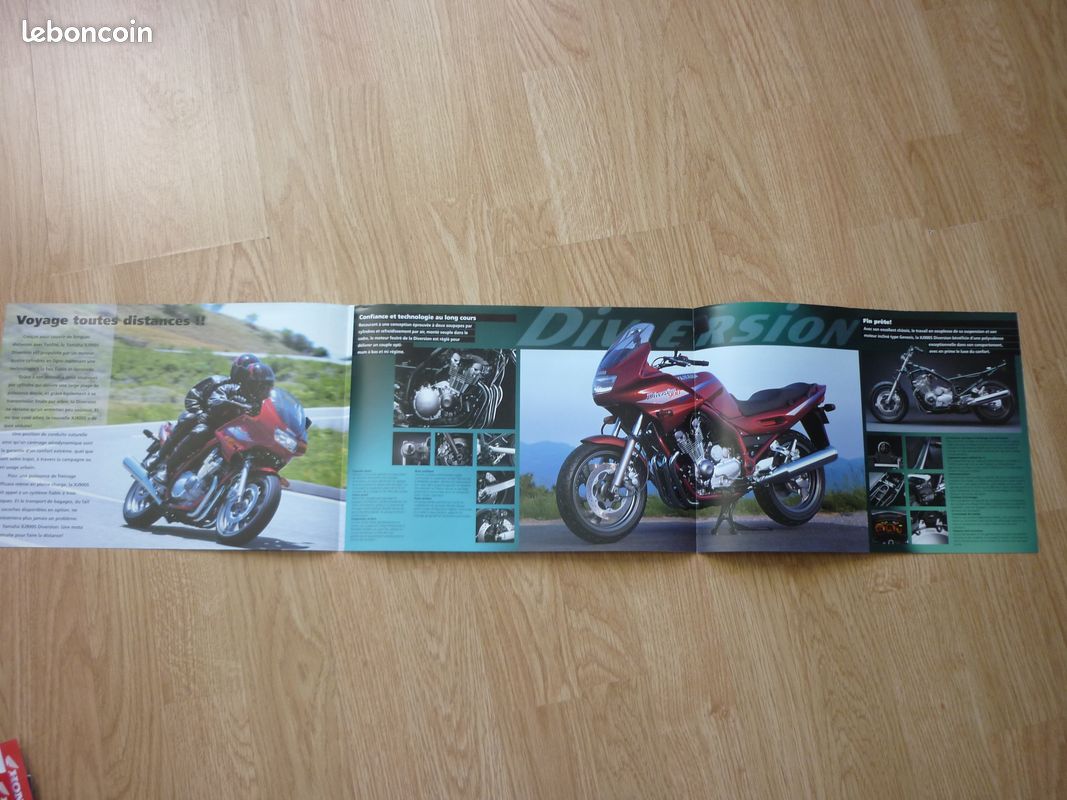 Prospectus YAMAHA XJ 900 S DIVERSION de 1996 à 12 euros (image 2)