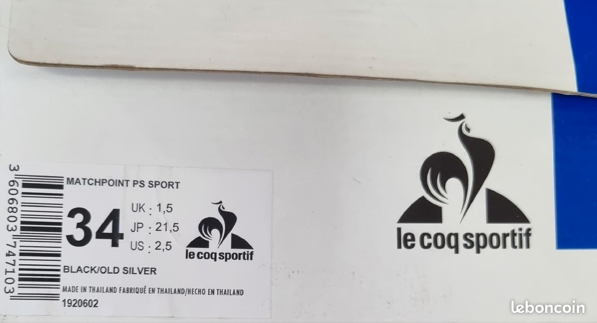Basket enfant à scratch de la marque le Coq Sportif (image 5)