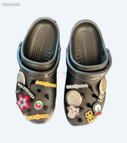 Chaussure Balenciaga Crocs Crocs à Plate Forme Balenciaga Chaussures - Main Image