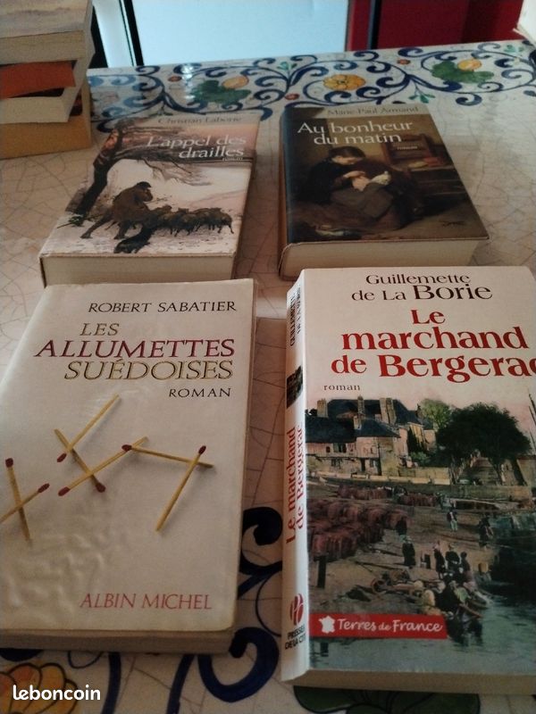 Lot de romans (image 1)