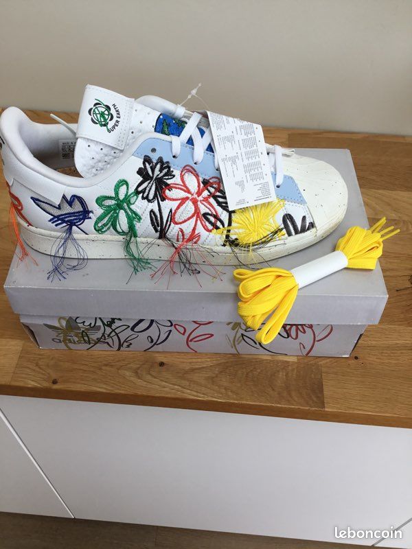 Basket adidas sst aec superearth sw taille 43 1/2 (image 3)