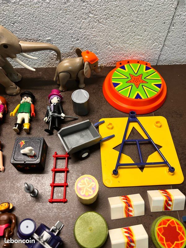 Lot De Pièces Détachées Playmobil - Parc / Enfants - Occasion