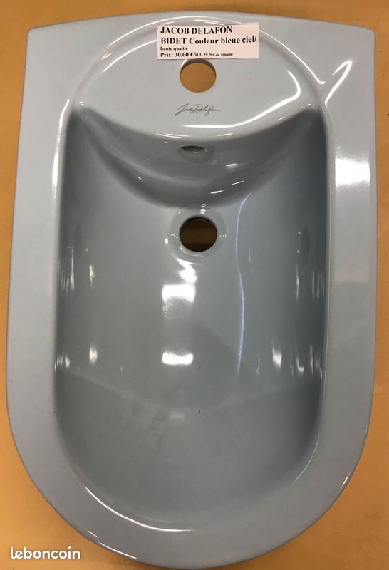 Bidet bleu (image 3)