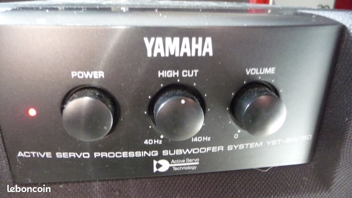 Active Servo Yamaha Yst Sw150 Subwoofer Caisson Basse YAMAHA YST