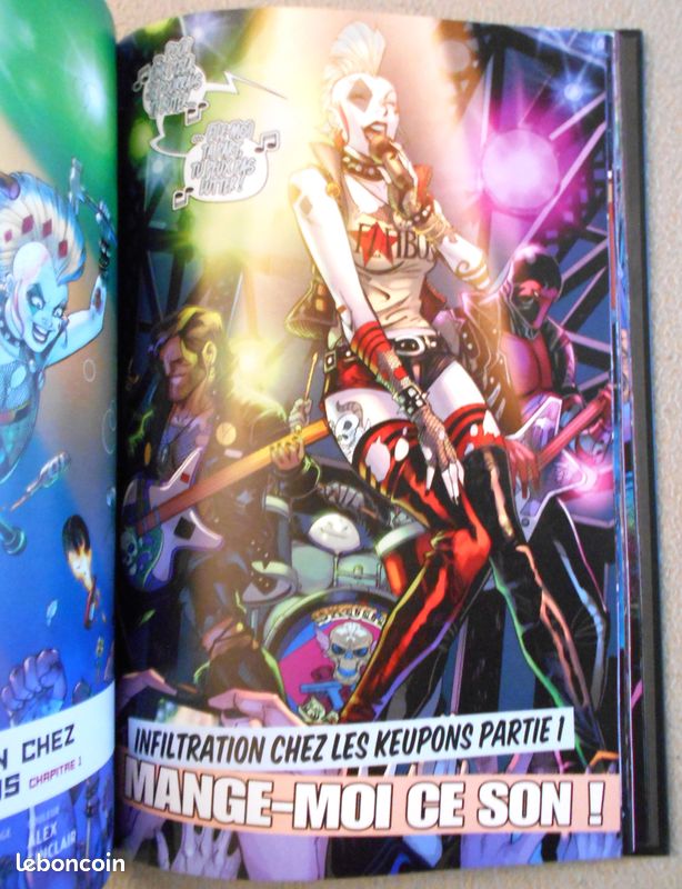 HARLEY QUINN Tome 1 Bienvenue chez les keupons DC Rebirth Comics TBE (image 11)