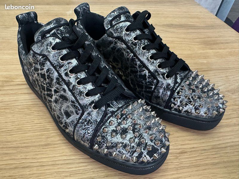 Christian Louboutin - Louis Junior Spikes Orlato - taille 42,5 - Neuve (image 2)