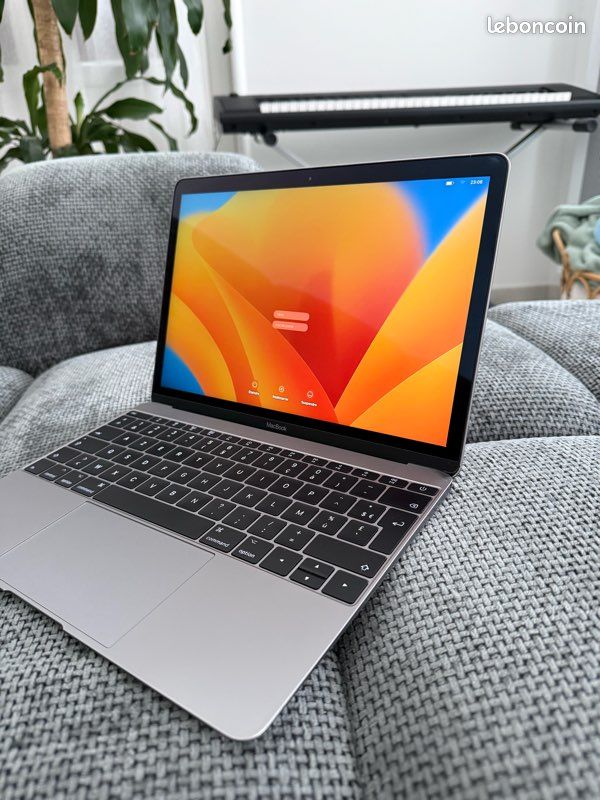 MacBook Retina 12” 2017 – 8 Go RAM – SSD 256 Go – Très bon état (image 1)