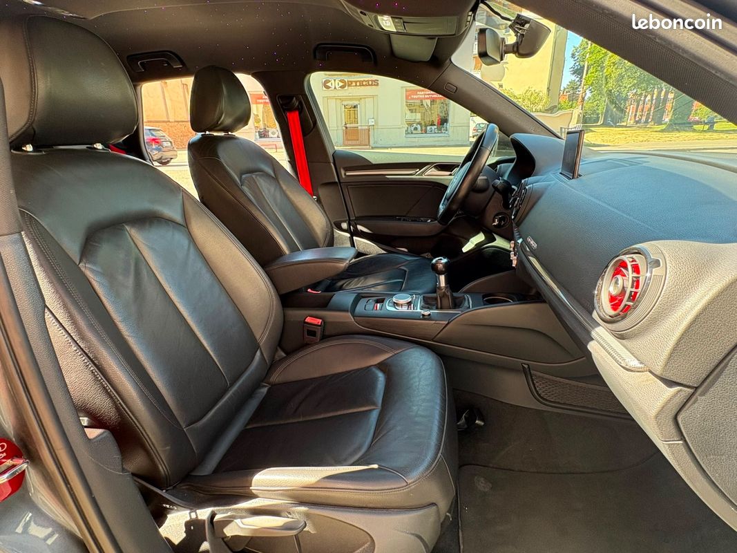 Audi a3 sportback 2.0 tdi 150 s-line quattro - ciel de toit etoile - garantie 6 mois (image 14)