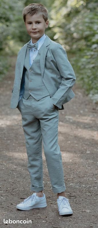 Costume Vert Ensemble Mariage Enfant Costume Vert Enfant Costume