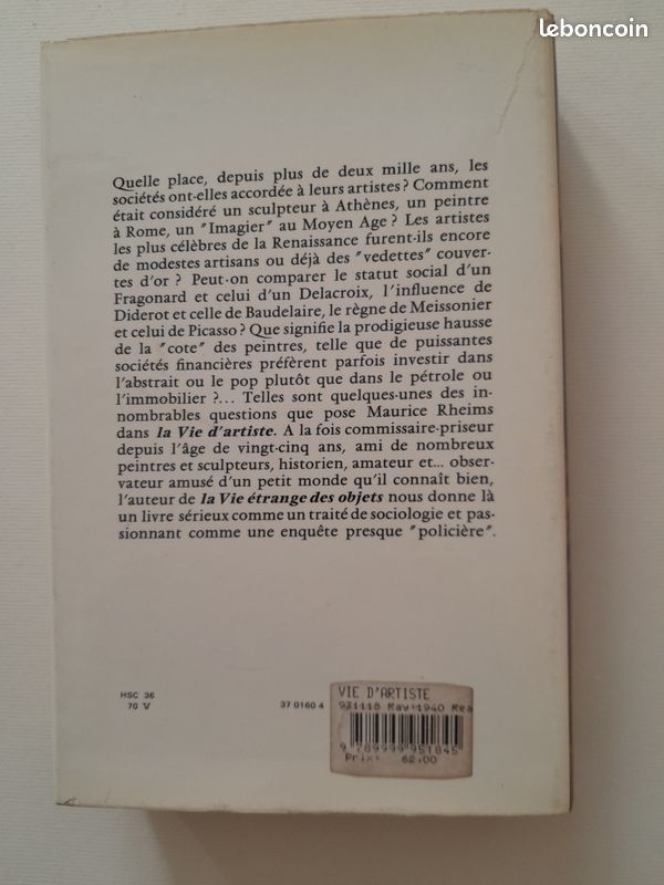 La Vie d'Artiste de Maurice Rheims (image 2)