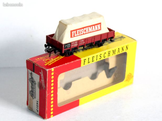 Wagon Tombereau Standard Fleischmann HO N°204 - Modèle 5209 Attelages Profi | Maquette Train Occasion