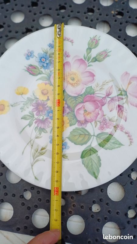 2 assiettes Richemond par roy kirkham en porcelaine anglaise (image 4)