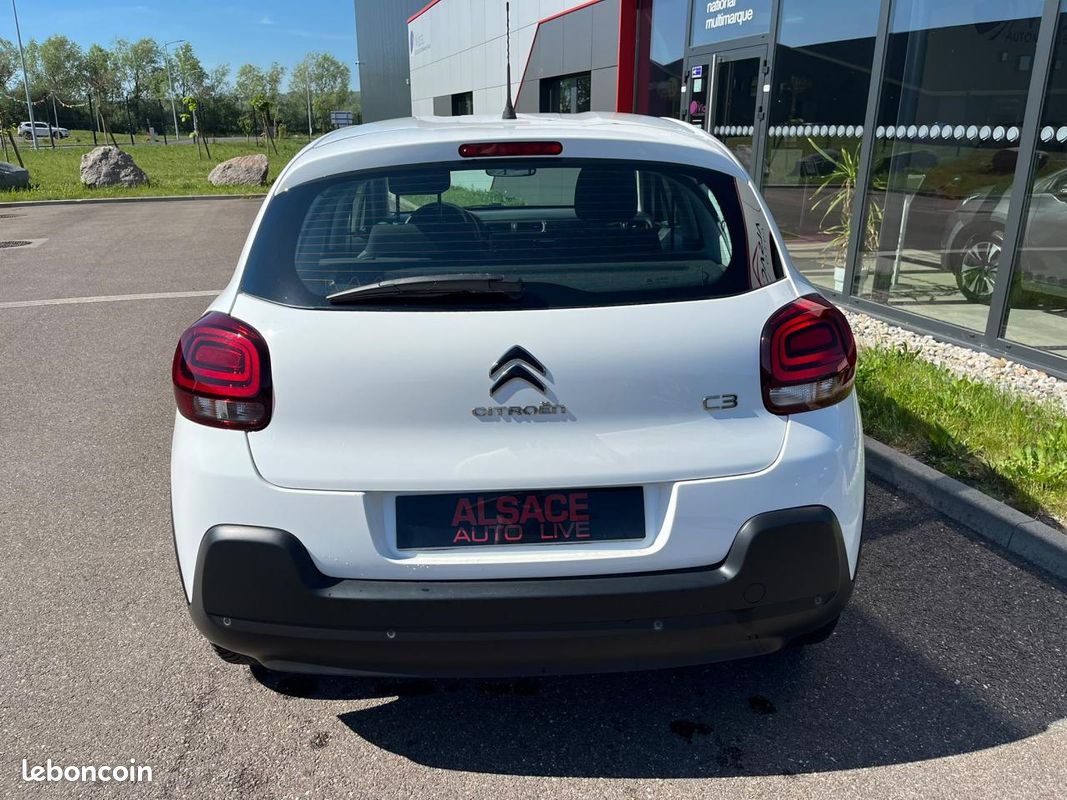 CITROEN C3 SOCIETE 1.5 BlueHDi 100 Feel Business R - 7492 HT - 2 PLACES (image 5)