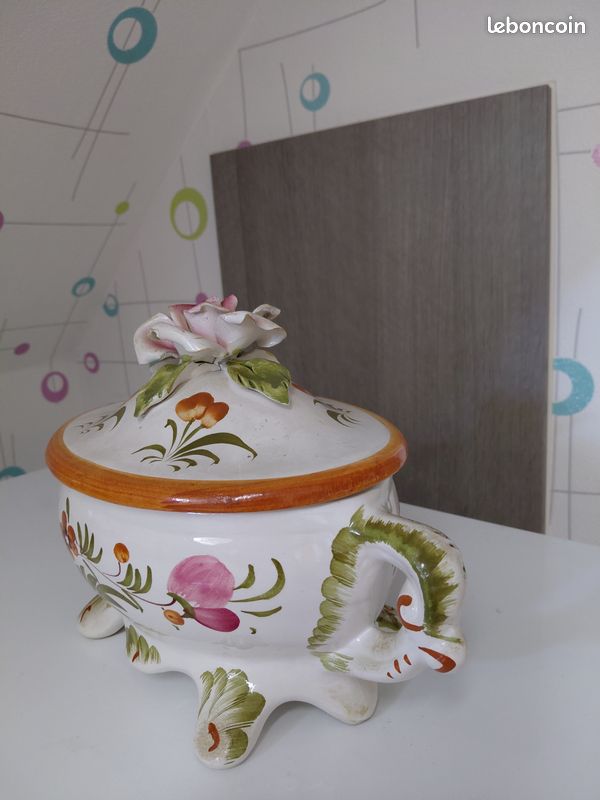 Soupière vintage céramique (image 2)