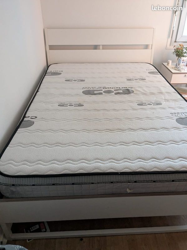 Ikea bed and mattress for sale (image 1)