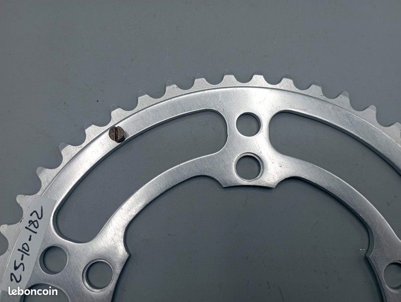 NOS Stronglight - Plateau Acier 47D BCD 156mm (6 Broches) Pour Vélo Course Vintage