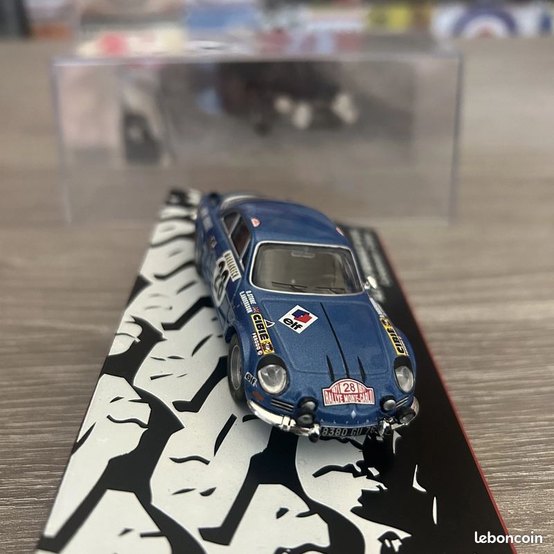 Alpine Renault A110 Therier - Monte Carlo 1971 - Miniature 1/43 Spark Neuve