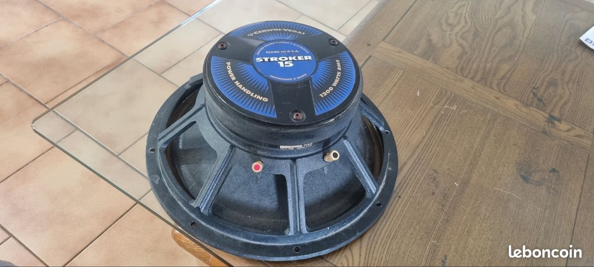 CERWIN-VEGA! Stroker Pro – Juego de altavoces de copresión de 1