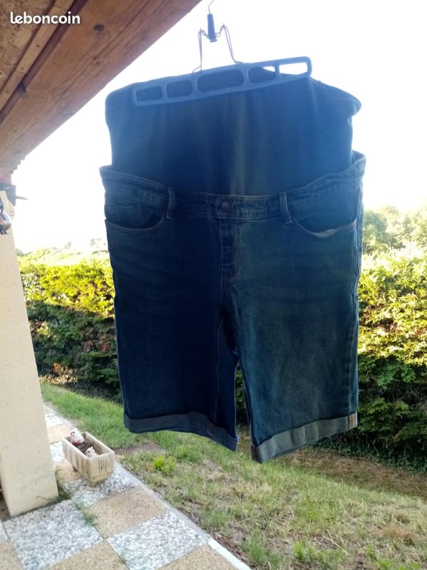 Short jeans de grossesse T 44 (image 5)