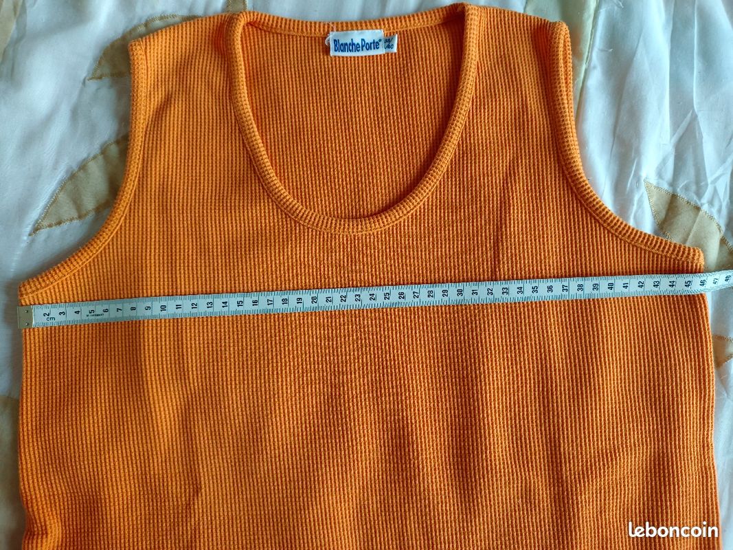 Tee-shirt neuf sans manche 38/40 (image 6)